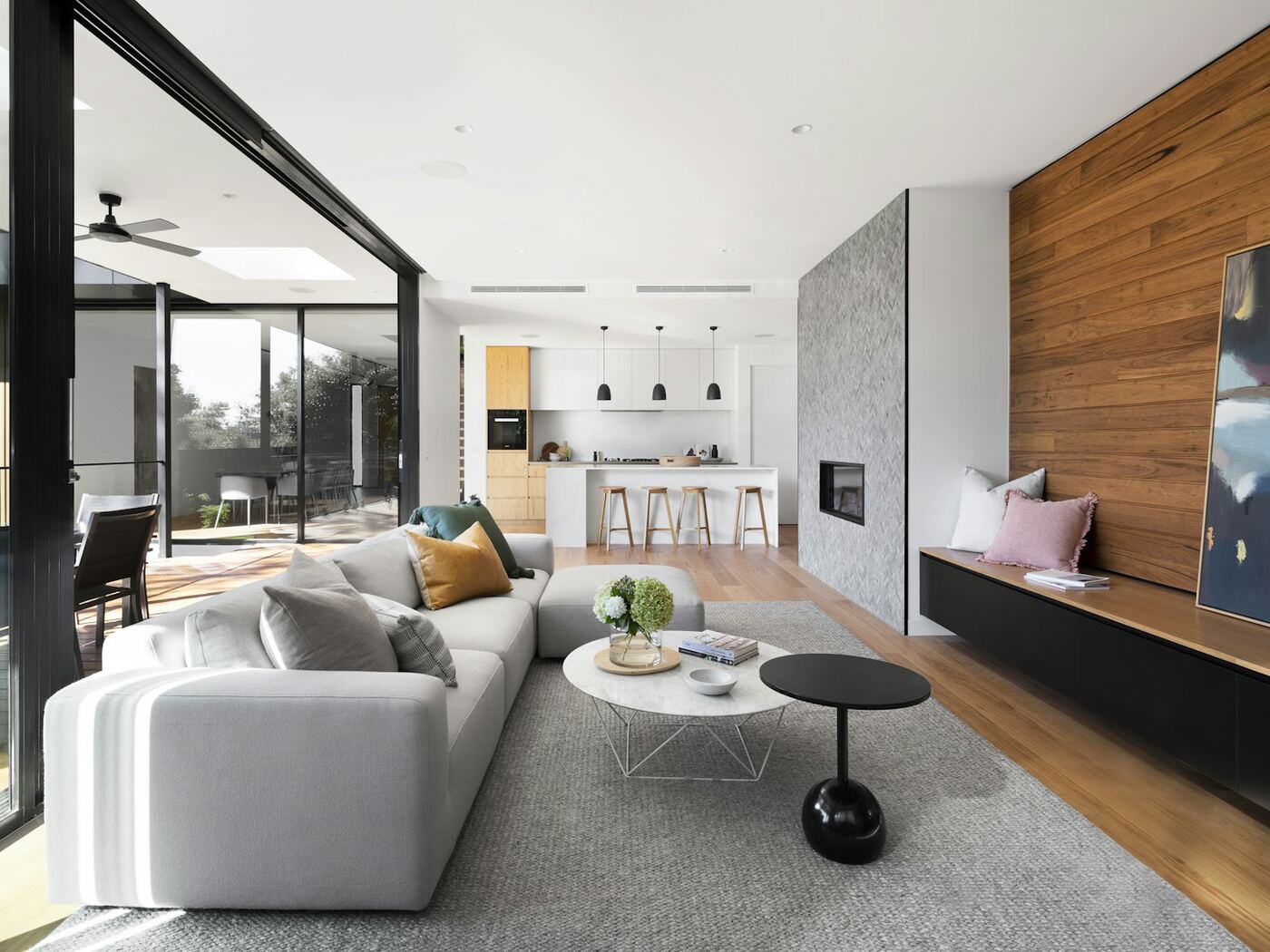 Sala de apartamento de alto padrão